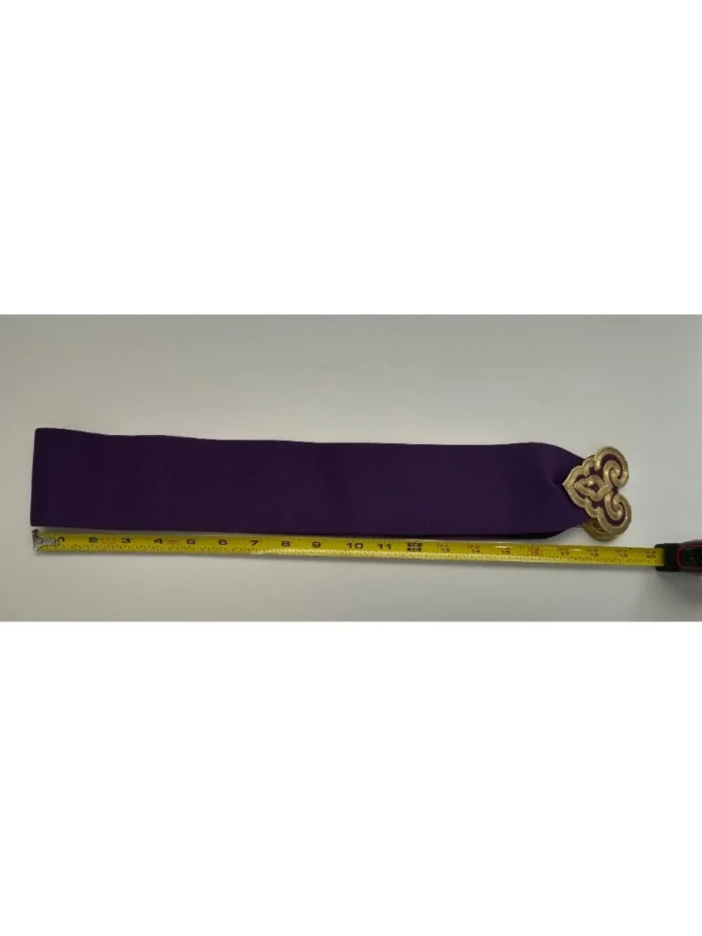 Vintage Purple Stretch Waist Cincher Belt Gold Ornate Clasp Disco Retro Boho